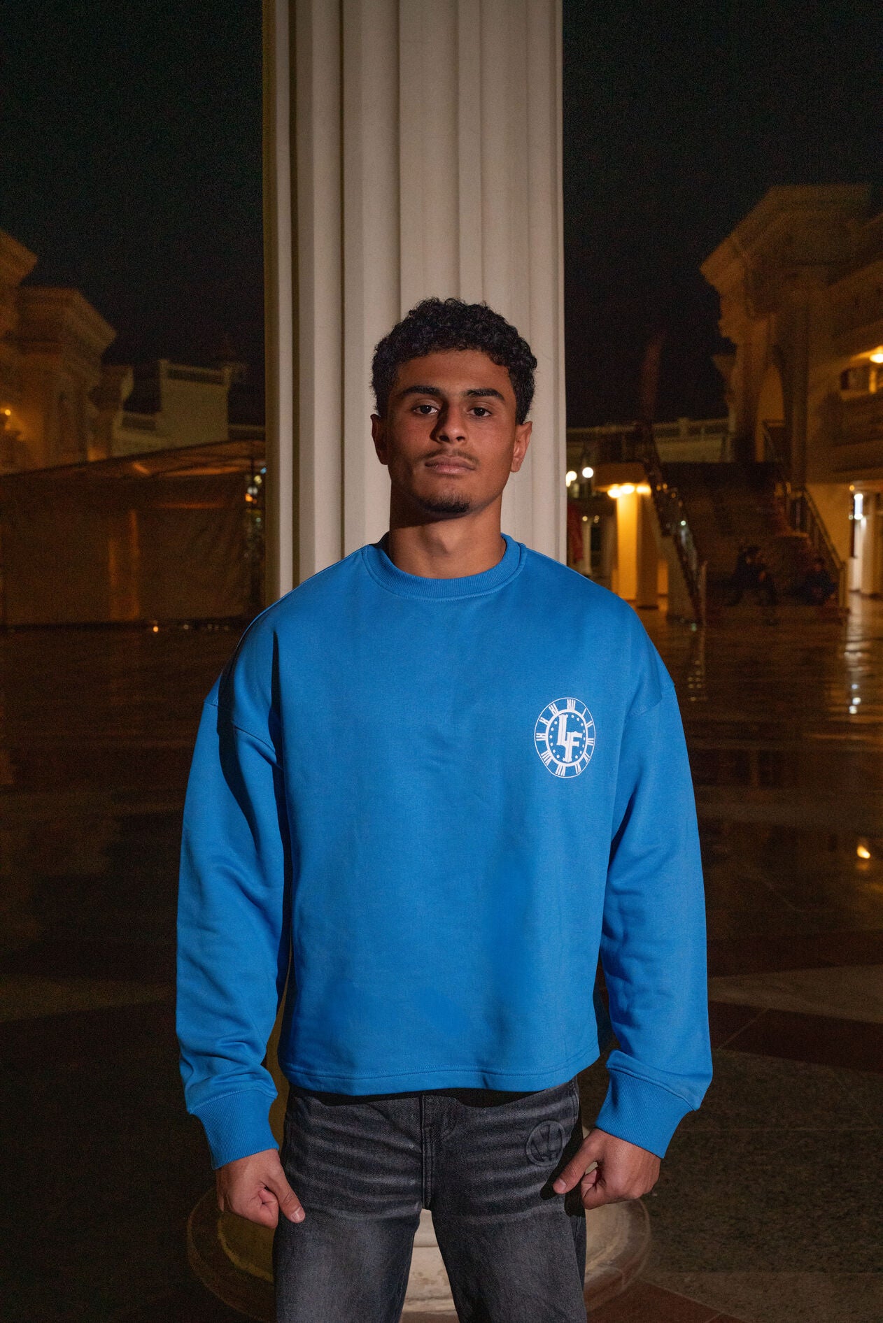 FGRZ Blue Crewneck